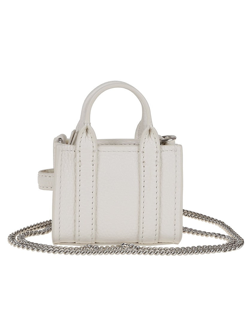 Marc Jacobs Compact Leather Tote Bag With Dual Handles