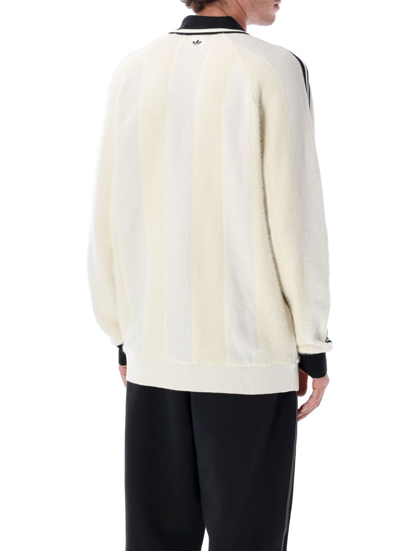 Adidas Originals Knitted Quarter-Button Jersey