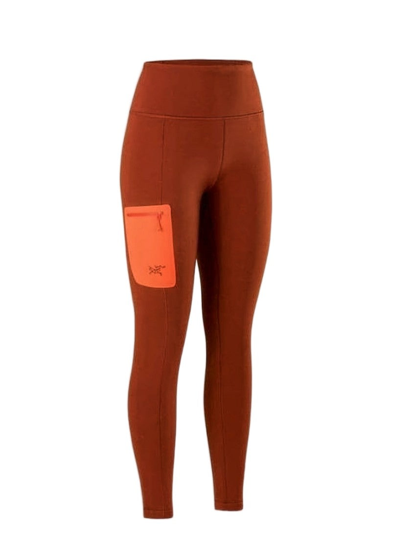 Arc'teryx High-Waisted Activewear Leggings With Rectangular Patch Pocket
