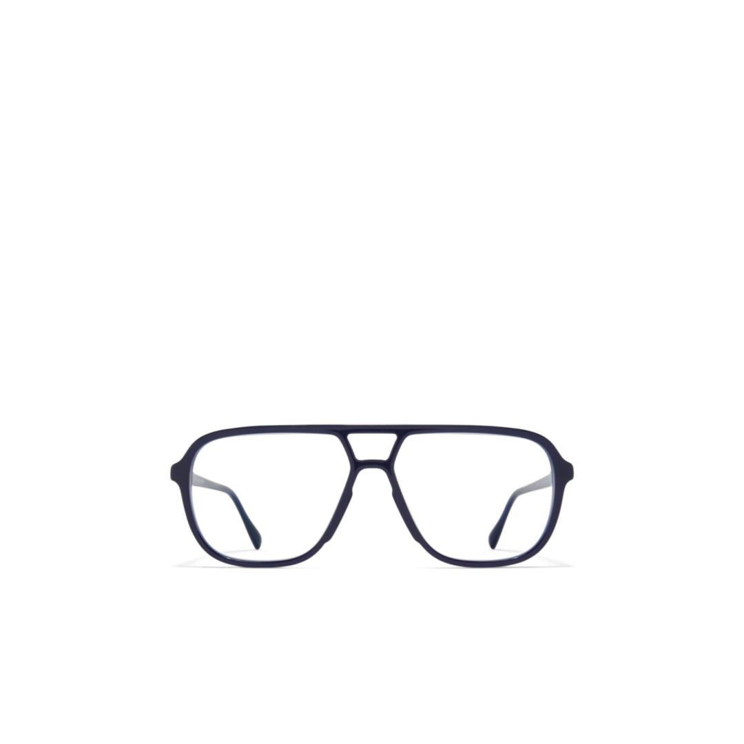 Mykita Navy Blue Kami Double Bridge Geometric Sunglasses