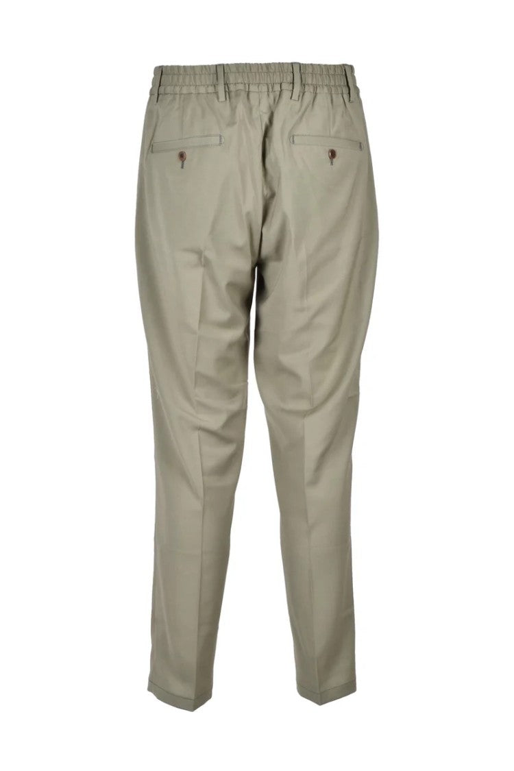 Daniele Alessandrini Stretch Trousers - Sage Green
