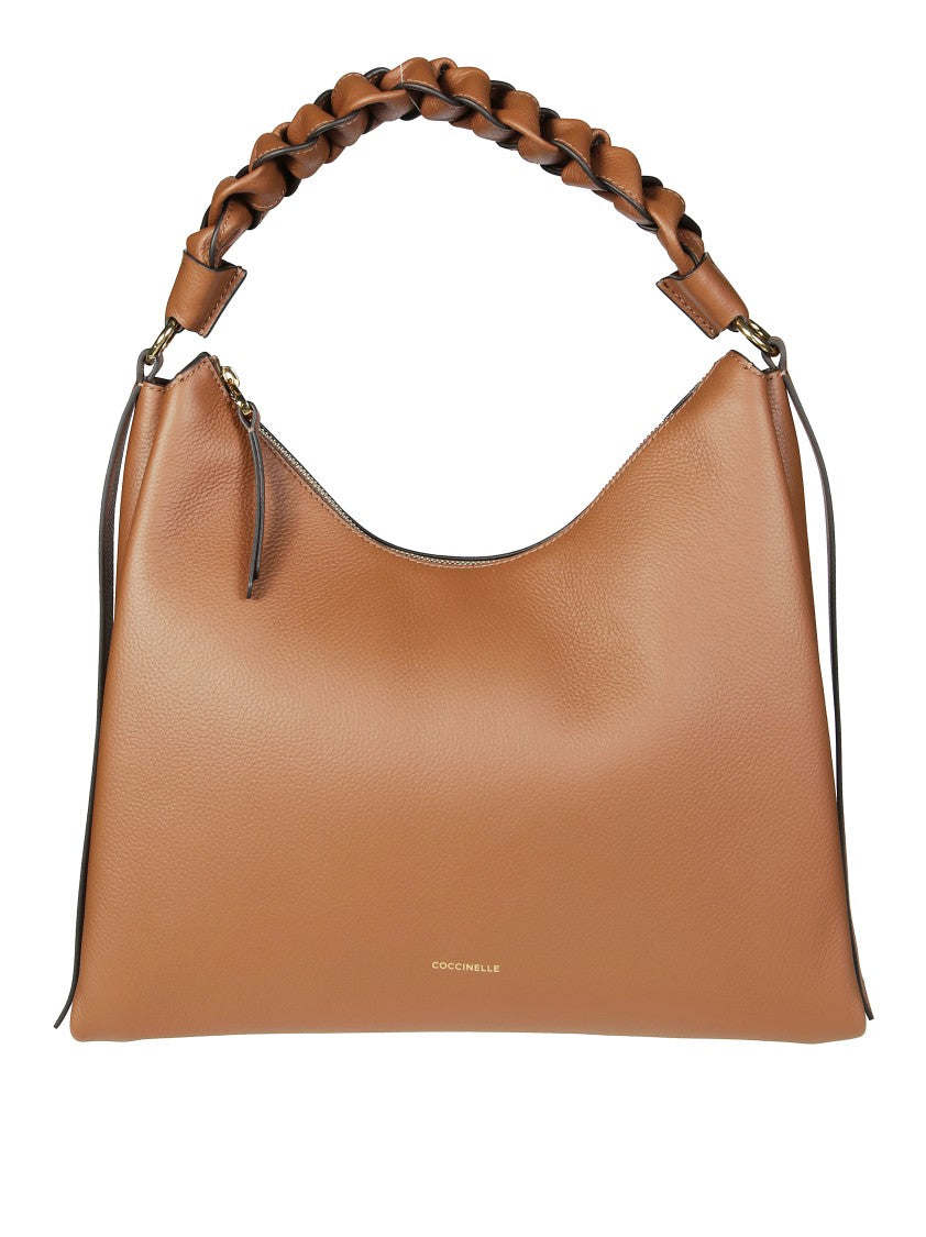 Coccinelle Structured Double Leather Handbag