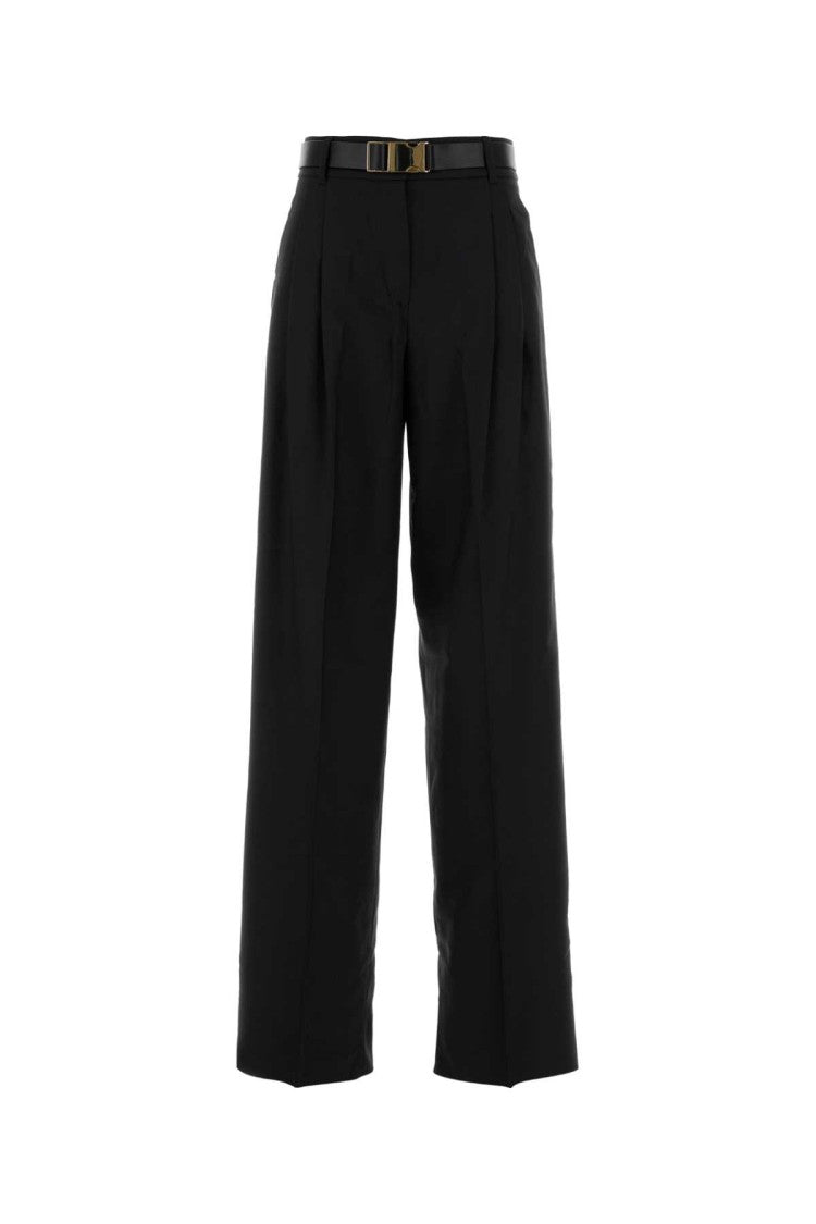 Mm Studio Black Gabardine Juanita Pant