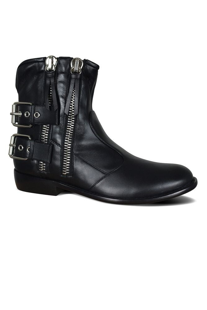 Giuseppe Zanotti Black Leather Boots