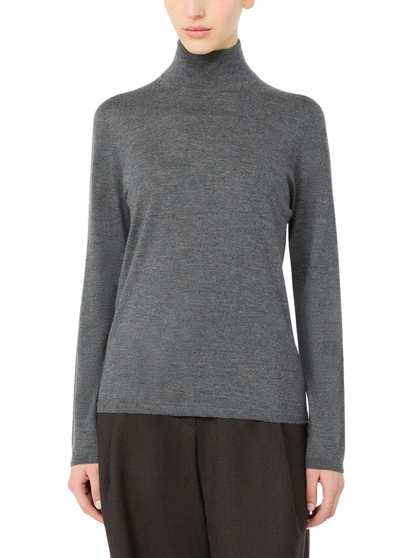 Max Mara Gatto Cashmere Polo Neck Sweater
