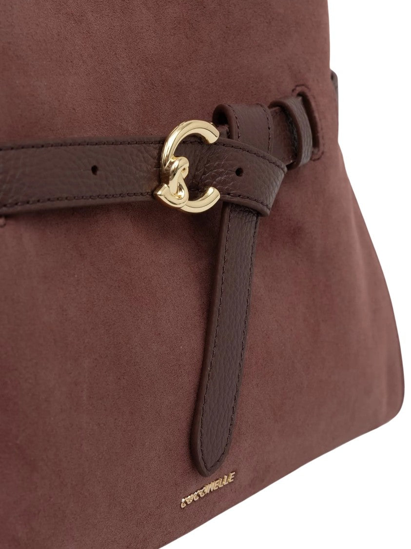 Coccinelle Sabine Suede Medium Suede Medium Handbag