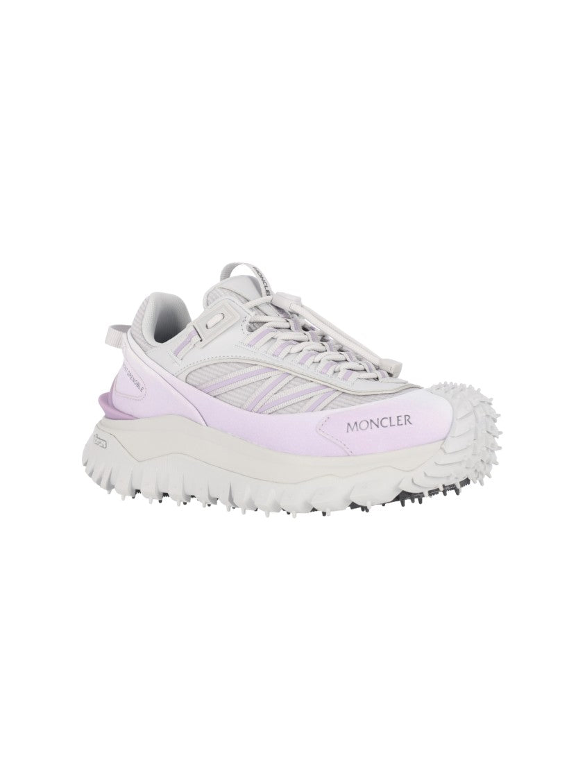 Moncler Purple Trailgrip Gtx Fabric Sneakers
