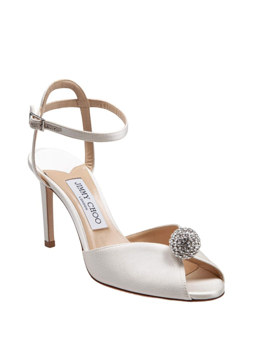 Jimmy Choo Sacora Satin Sandals