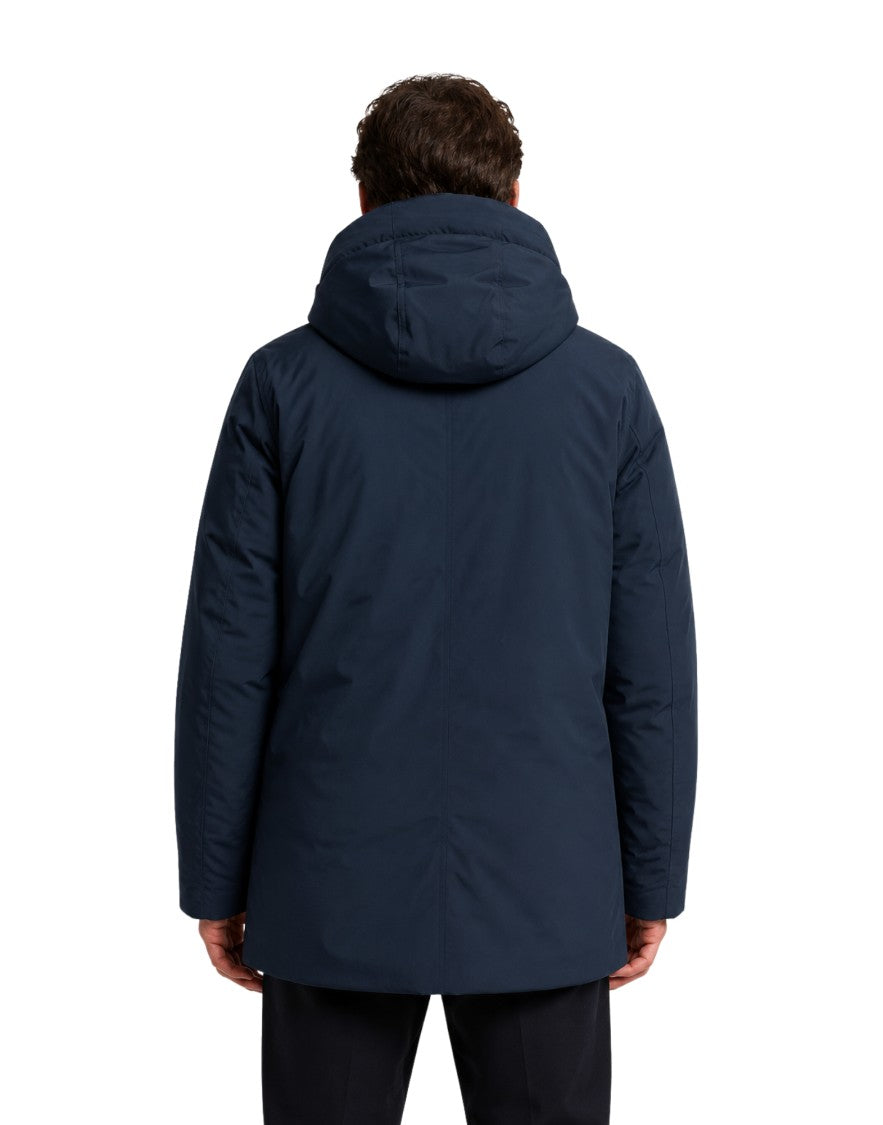 Woolrich Melton Blue Cloud Technical Waterproof Parka