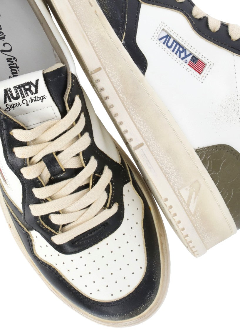 Autry White Vintage Sneakers