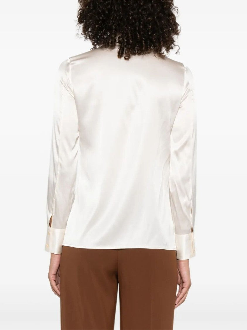 Elisabetta Franchi Satin Finish Shirt