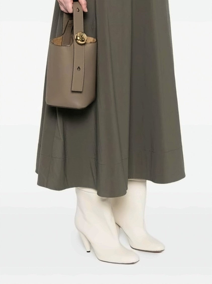 Loewe Structured Calf Leather Tote Bag With Decorative Cutouts