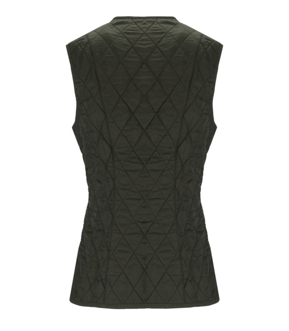 Barbour Betty Fleece Olive Green Vest