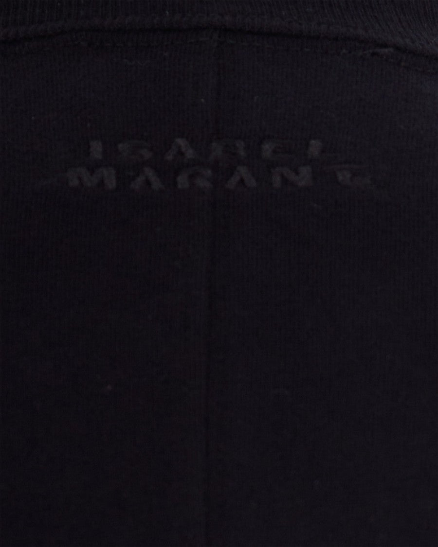 Isabel Marant Asymmetric Twist Detail T-Shirt