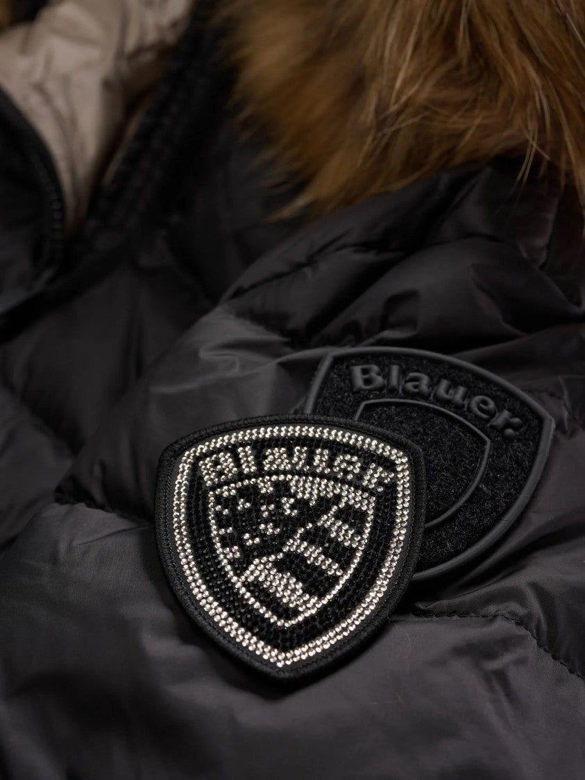 Blauer Quilted Long Coat