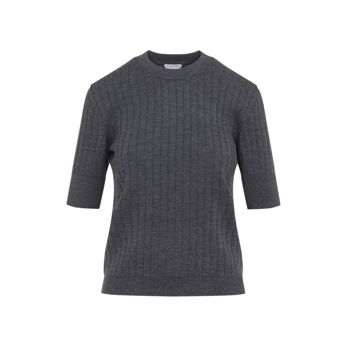 Bottega Veneta Ribbed Wool Sweater With Fitted Silhouette
