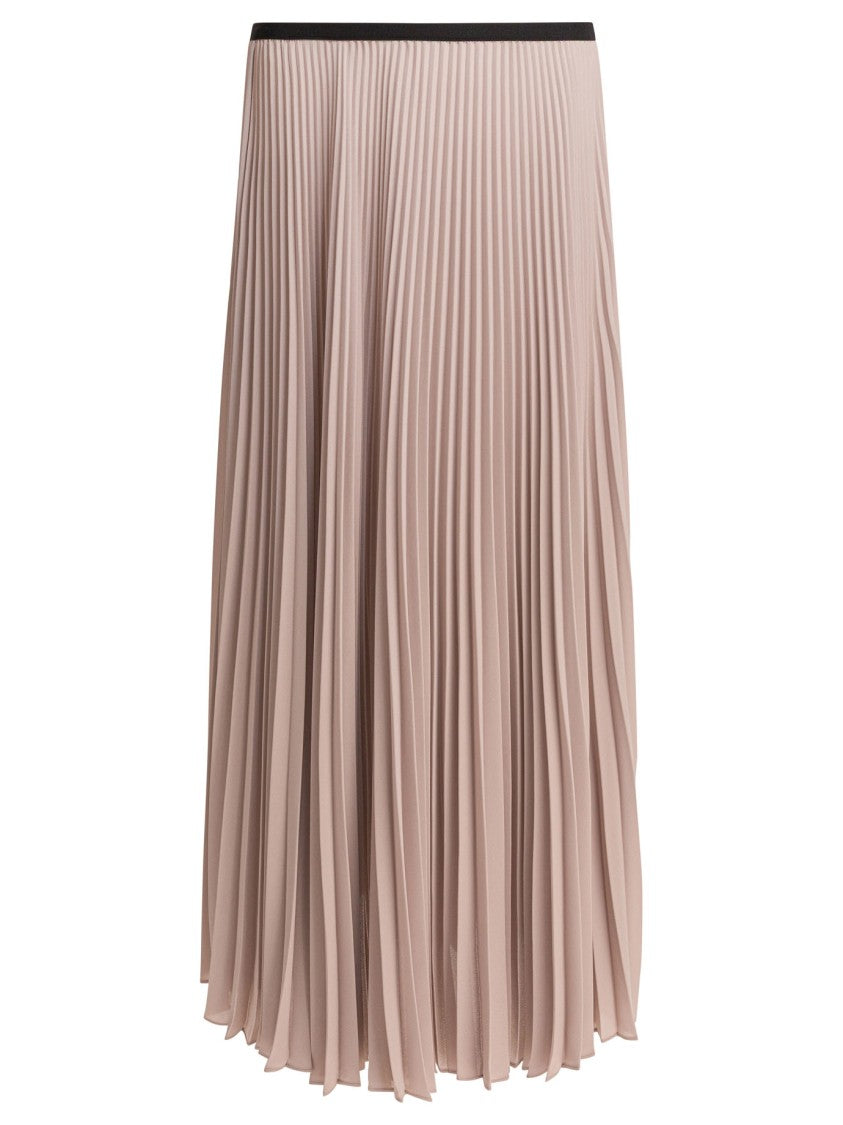 Semper Pleated Skirt With Elasticized Waistband