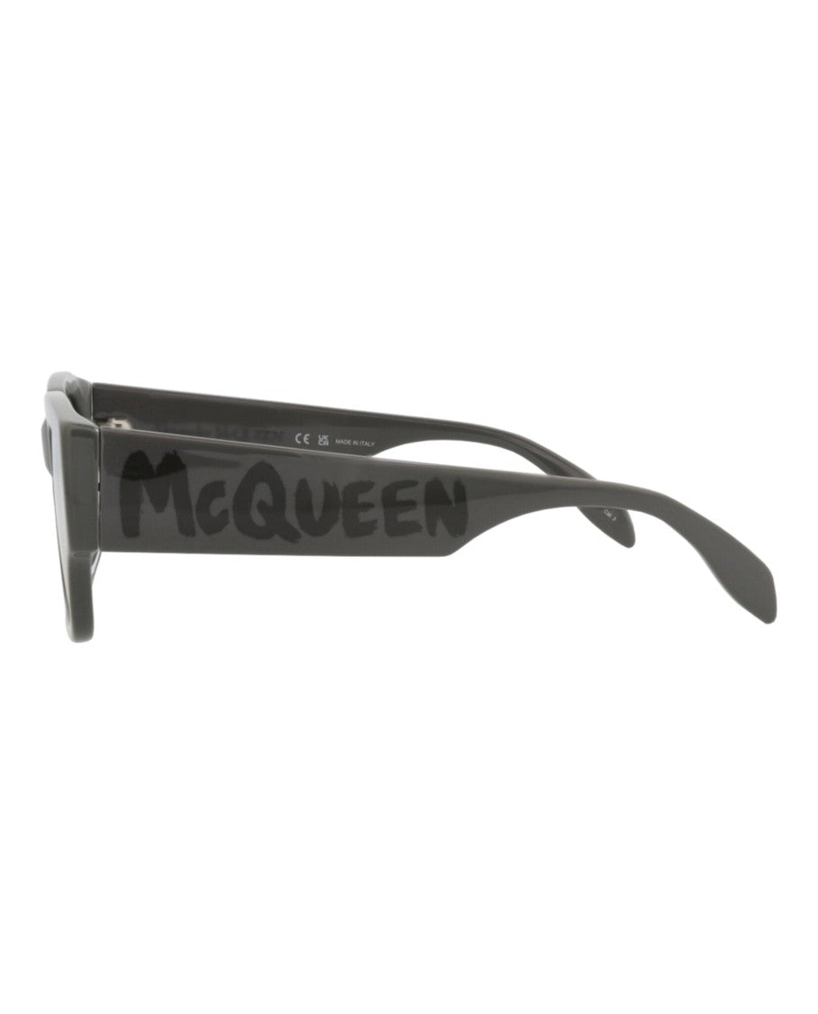 Alexander Mcqueen Square-Frame Recycled Acetate Sunglasses