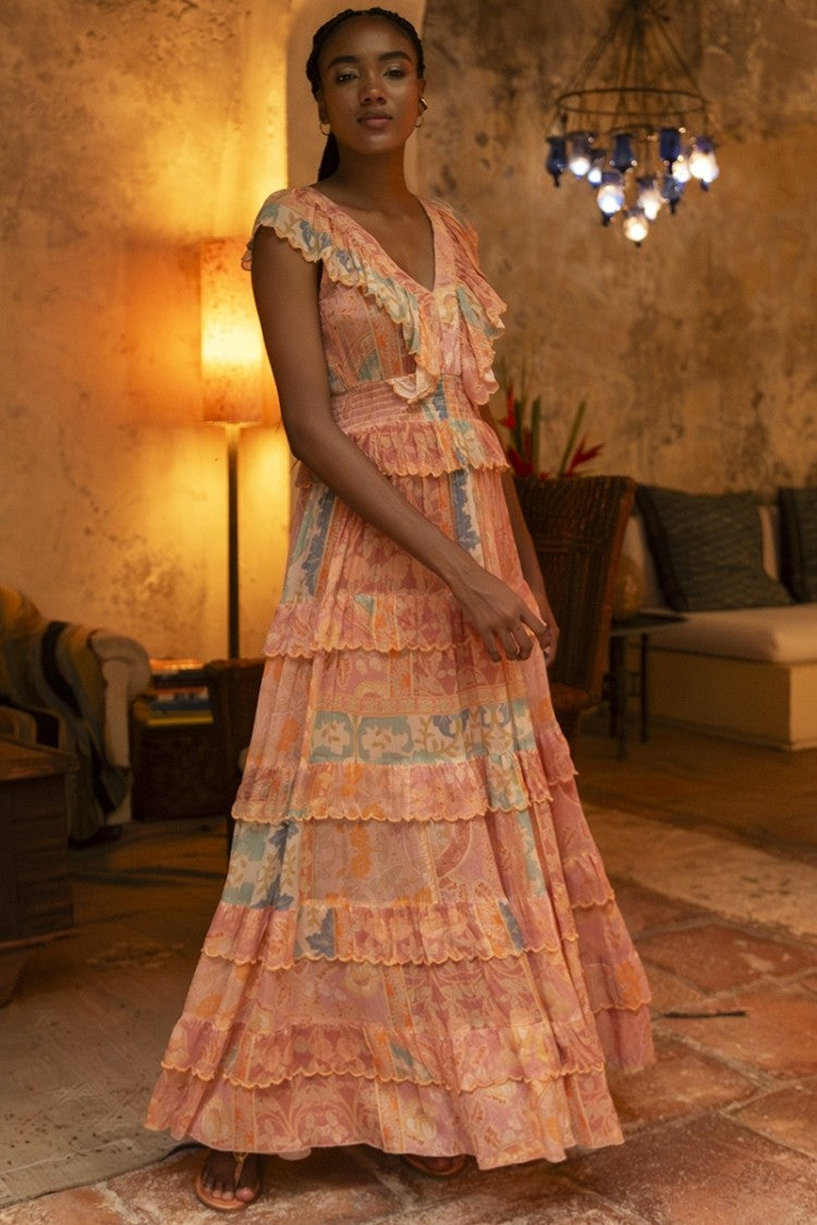 Miss June Estefania Long Dress