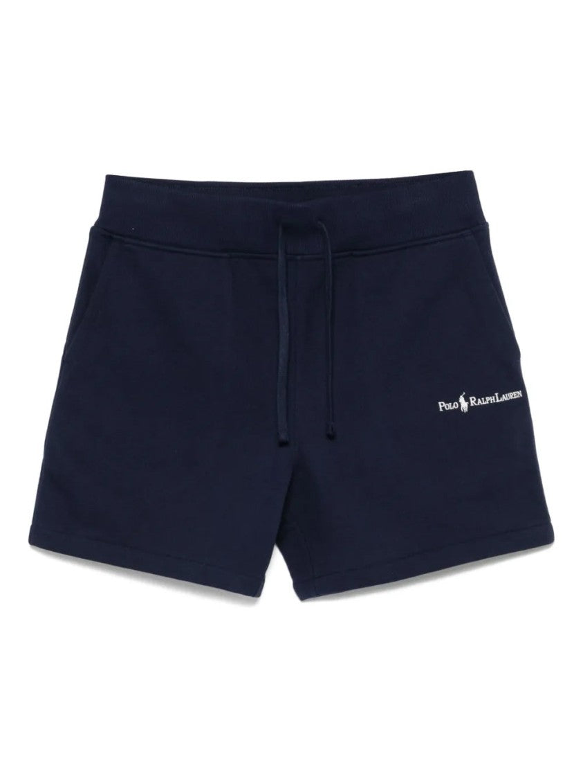 Polo Ralph Lauren Casual Blue Shorts With Elastic Waistband