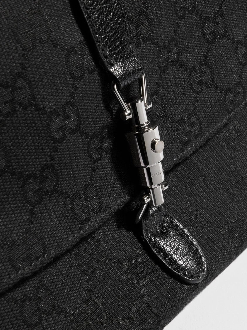 Gucci Aperitivo Black Gg Canvas Evening Crossbody Bag
