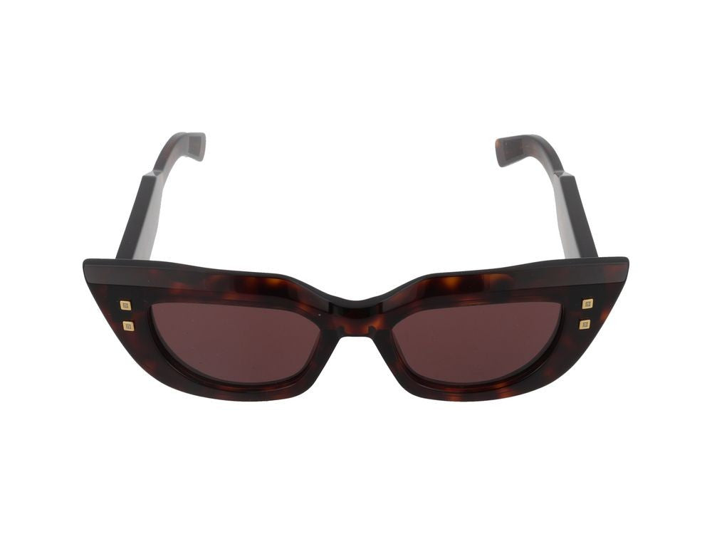 Balmain Tortoiseshell B-Aura Acetate Cat-Eye Sunglasses