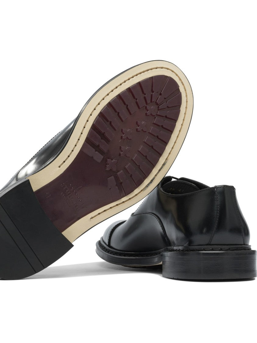 Sturlini Polished Leather Lace-Up Shoes