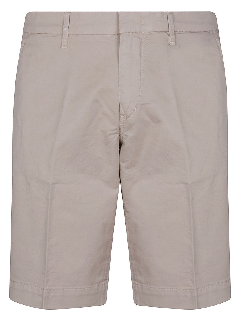 Fay Cotton Slim Fit Chino Shorts