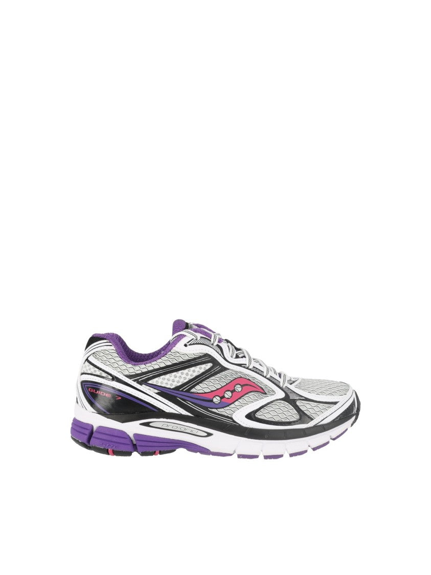 Saucony White Progrid Guide 7 Low-Top Sneakers