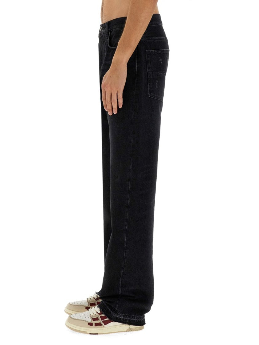 Amiri Classic Black Straight Leg Jeans