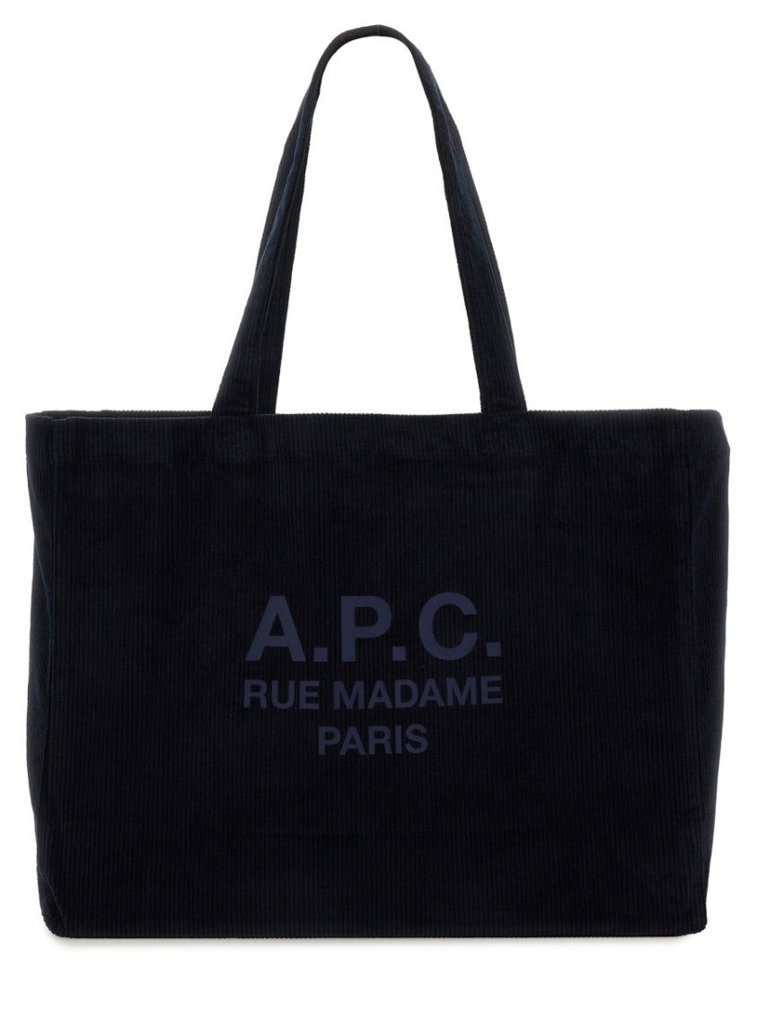 A.P.C. Diane Rue Madame" Shopping Bag