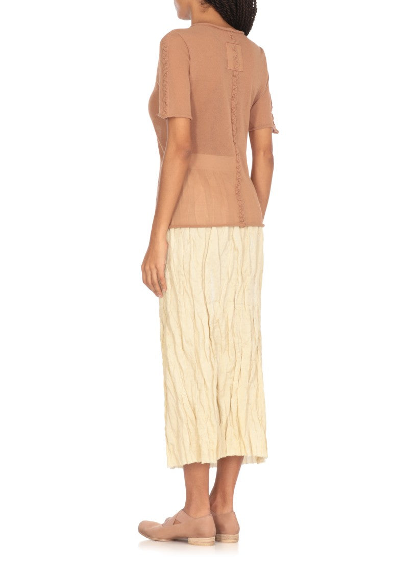 Uma Wang Pink Cotton T-Shirt