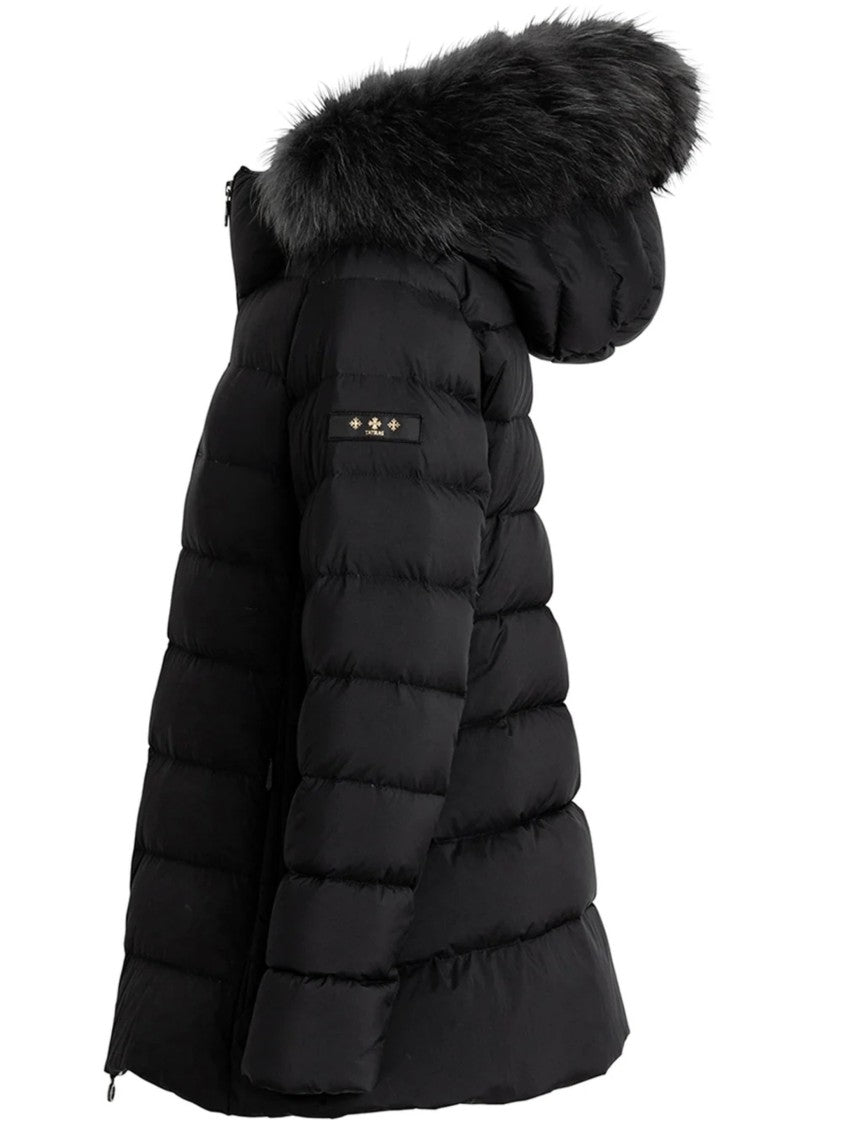 Tatras Olsava Fur-Trim Quilted Down Jacket - Black