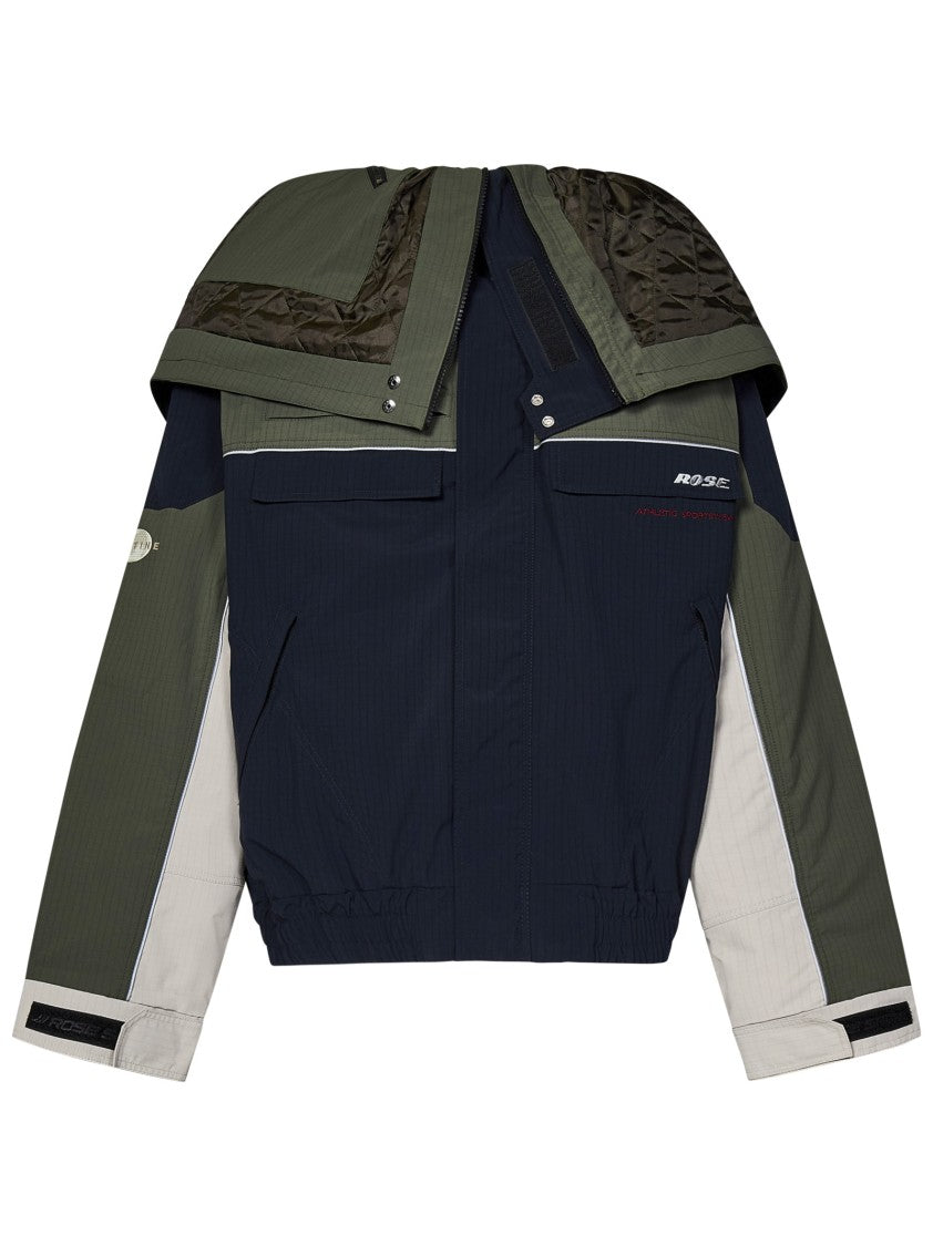 Martine Rose Fit Casual Jacket With Quilted Hood