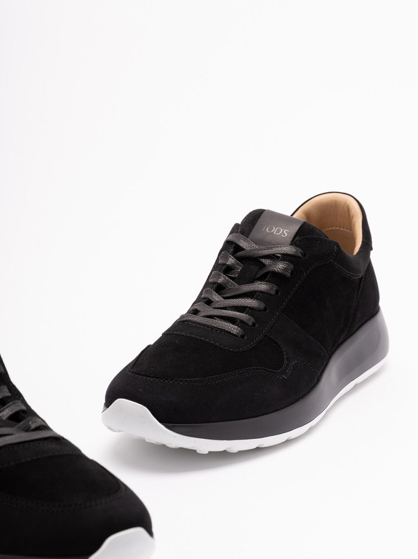 Tod's Soft Suede Sneakers With Durable Sole