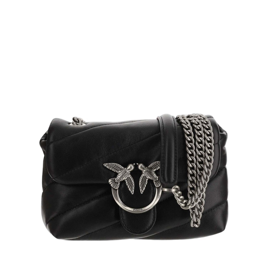 Pinko Love Baby Puff Shoulder Bag With Diagonal Quilting