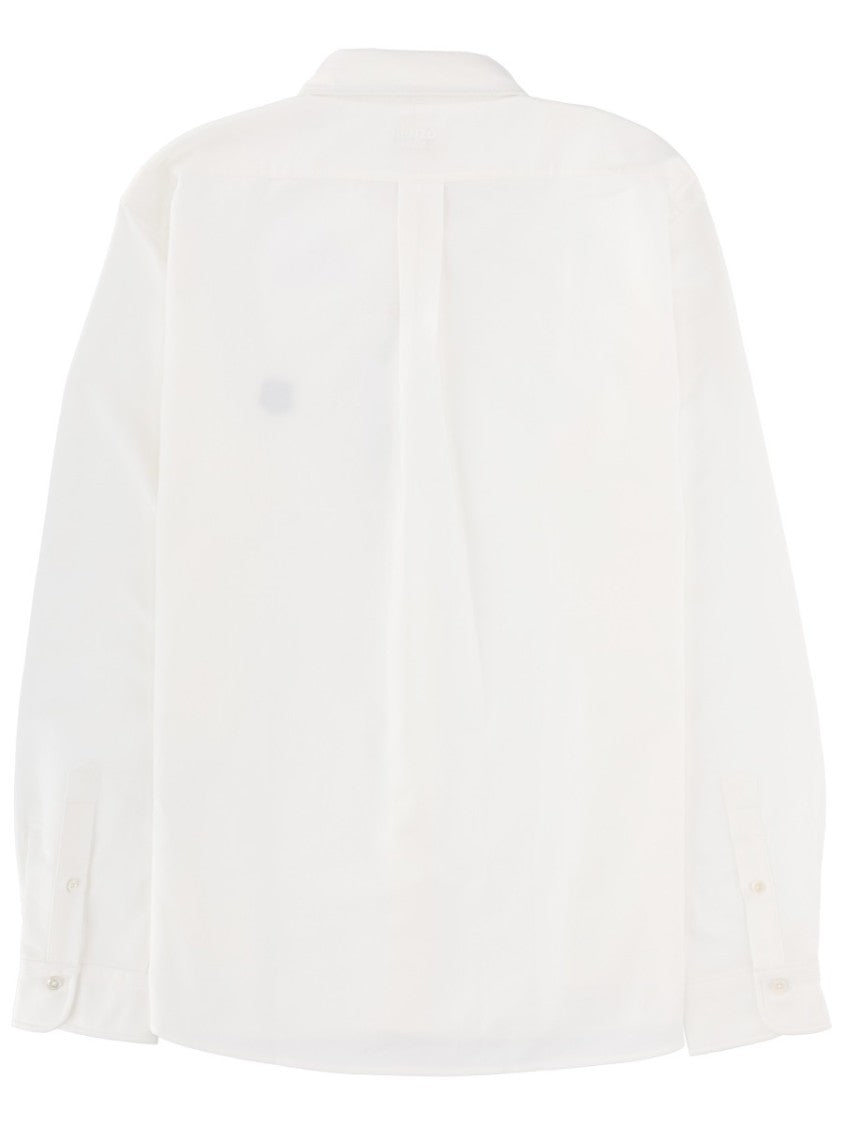 Kenzo White Boke Flower Logo Shirt