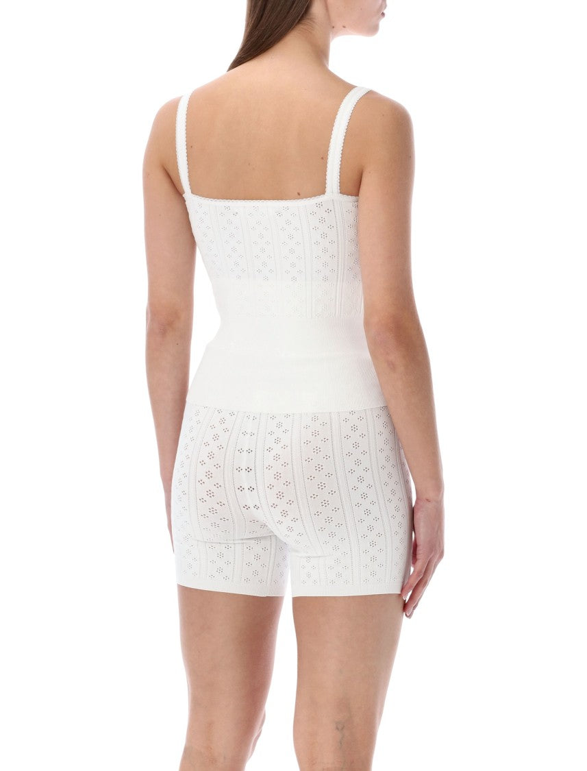 J. W. Anderson Pointelle Knit Cami Top