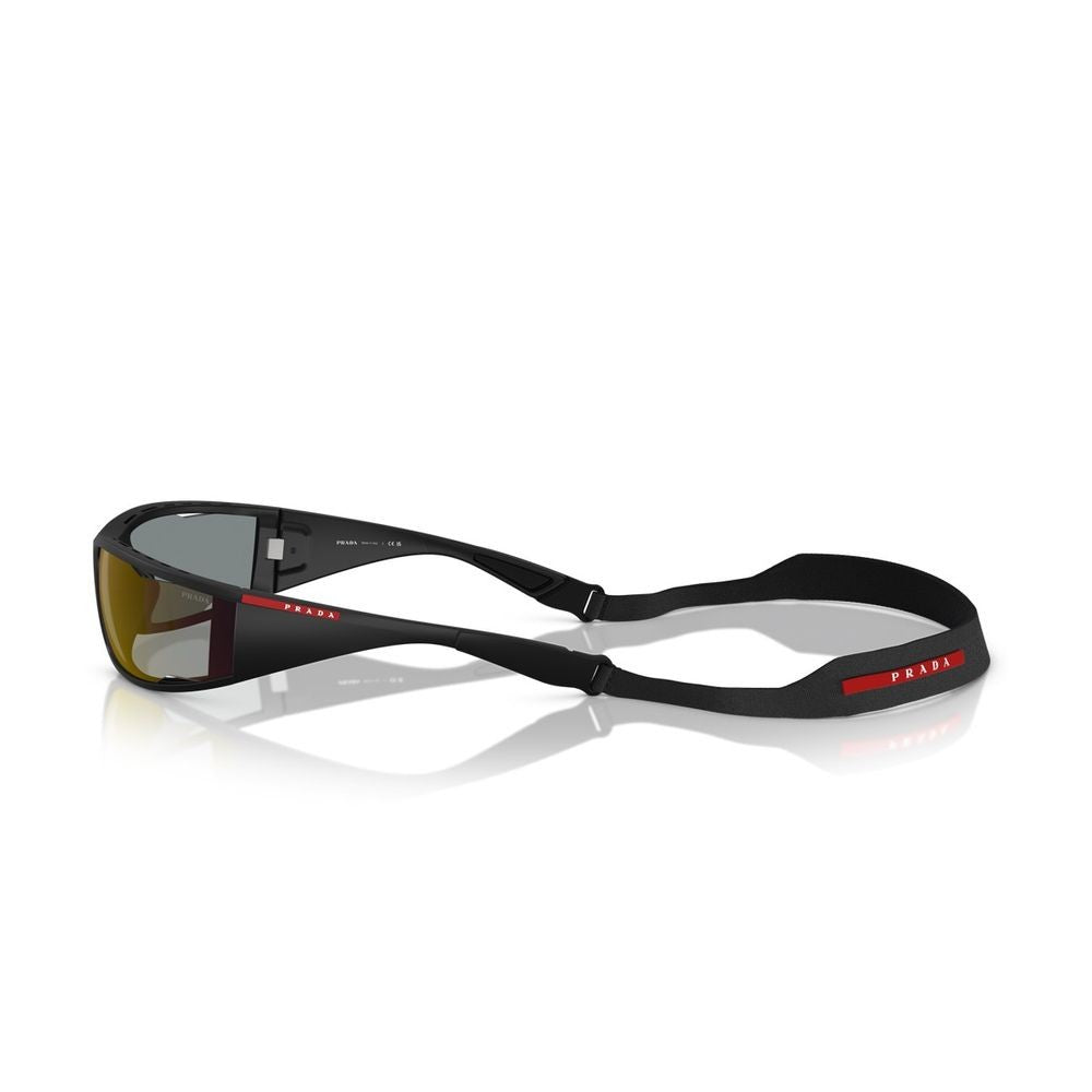 Prada Linea Rossa Ps A04s Wraparound Sunglasses With Innovative Ventilation