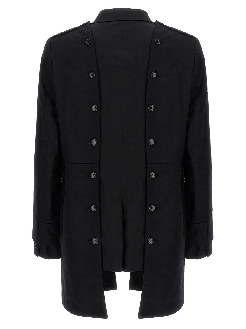 Comme Des Garçons Double Layer Blazer Coat