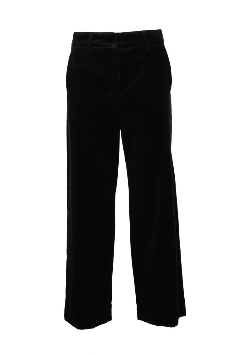 Max Mara Velvet Trousers - Black