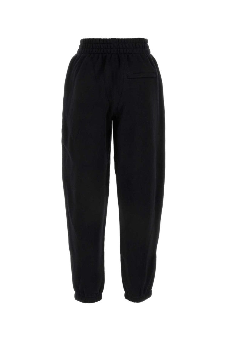 T By Alexander Wang Black Cotton Joggers