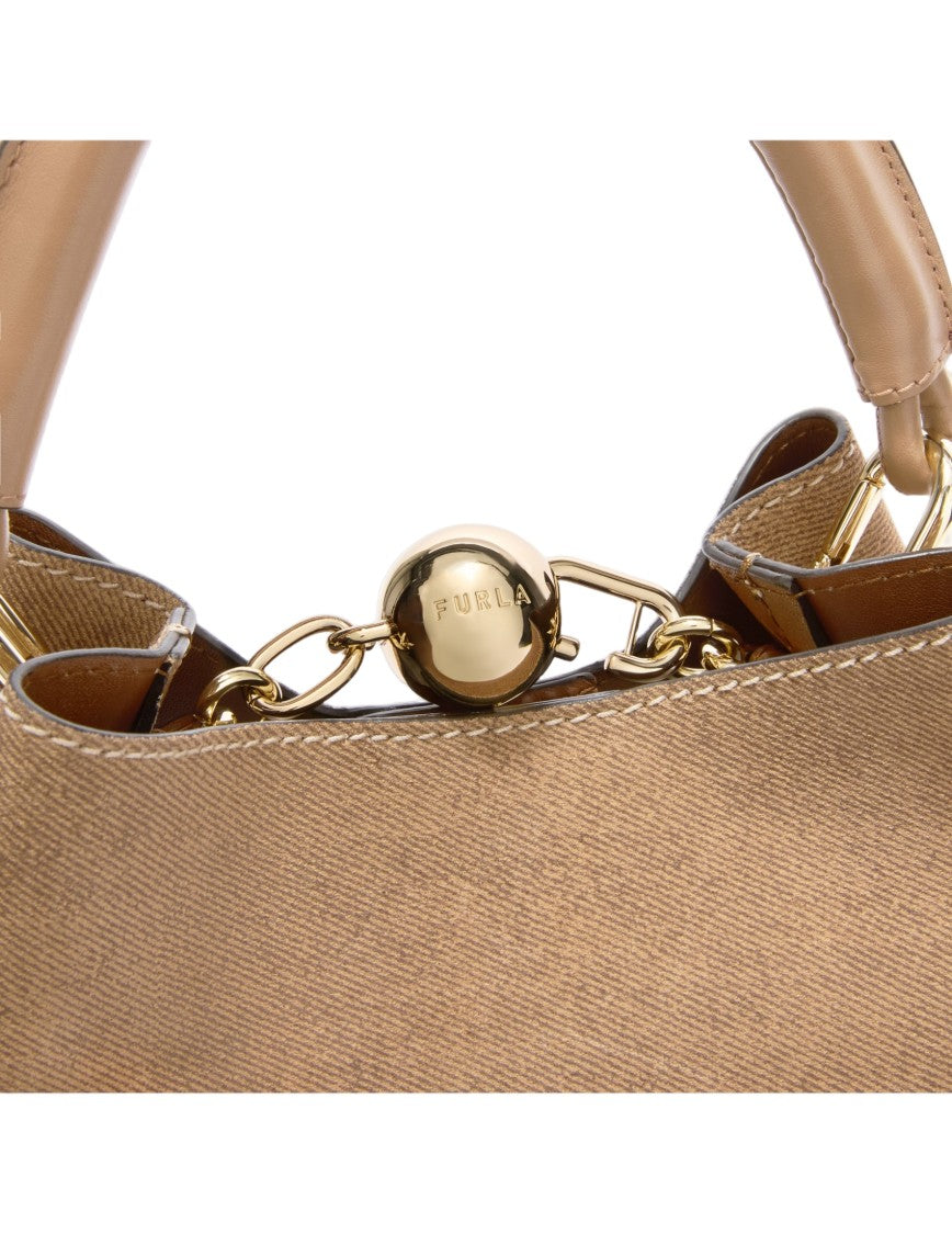 Furla Sfera S Bucket Bag In Leather