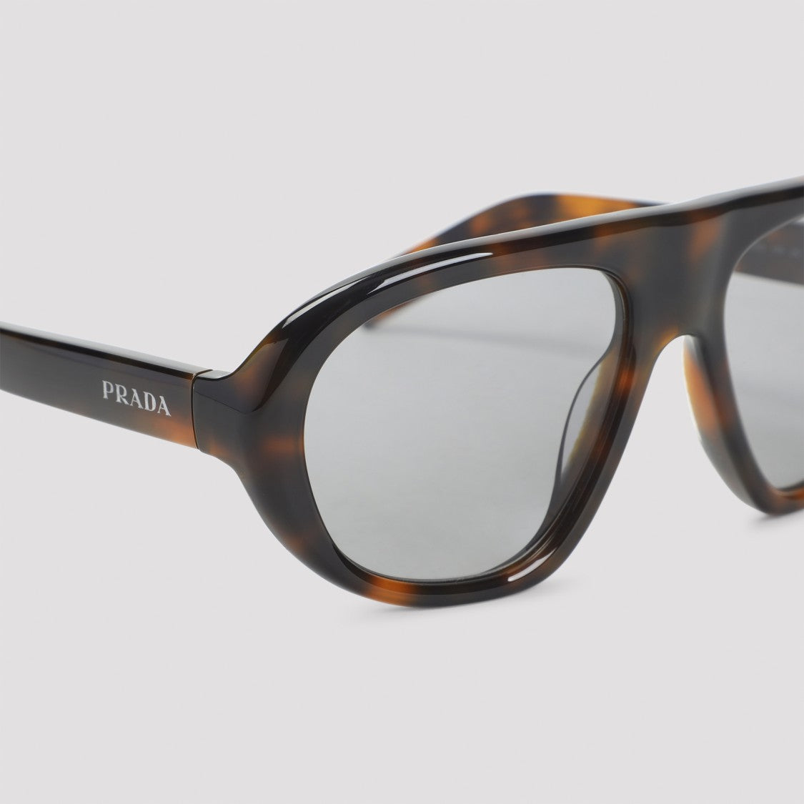 Prada Oversized Tortoiseshell Acetate Sunglasses