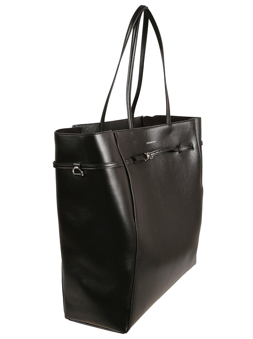 Givenchy Black Calf Leather Tote Bag