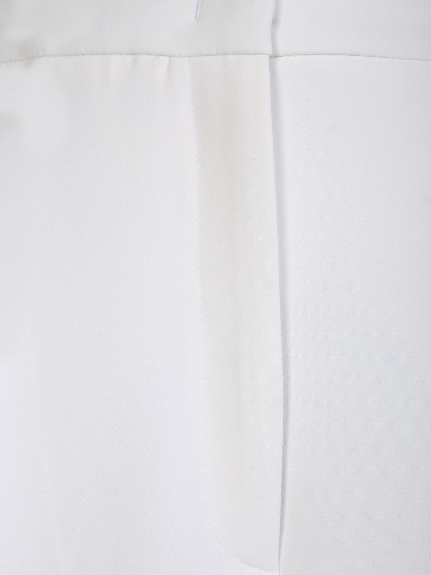 Blanca Vita White Palazzo Trousers