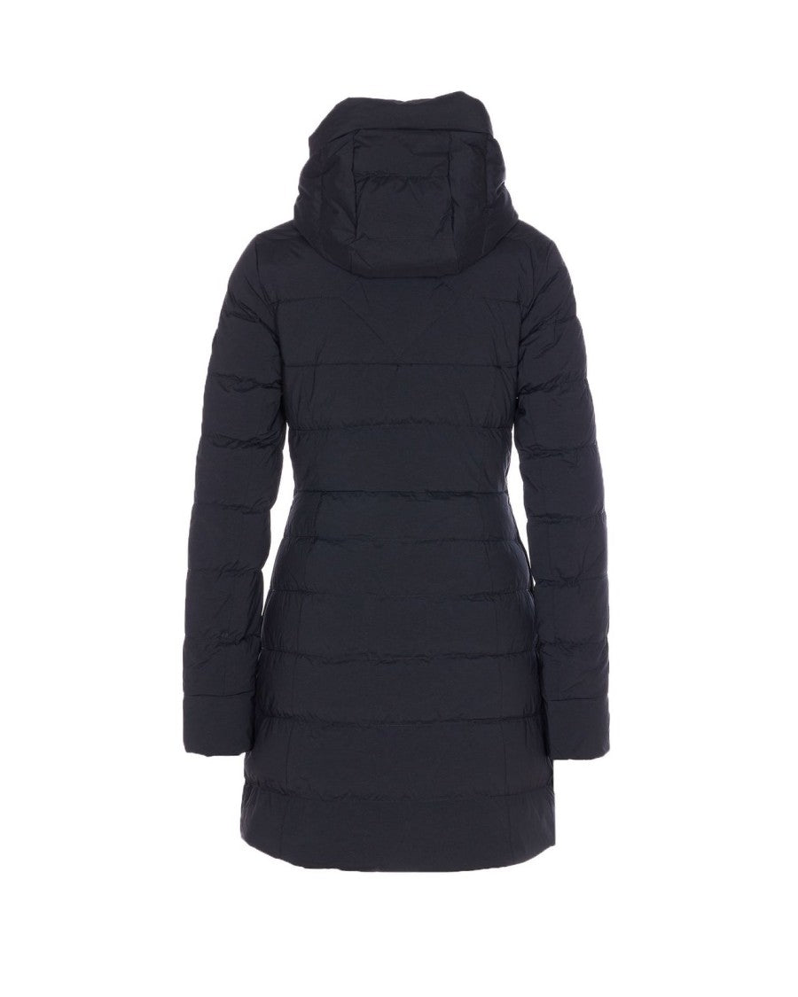 Canada Goose Quilted Black Mid-Thigh Coat