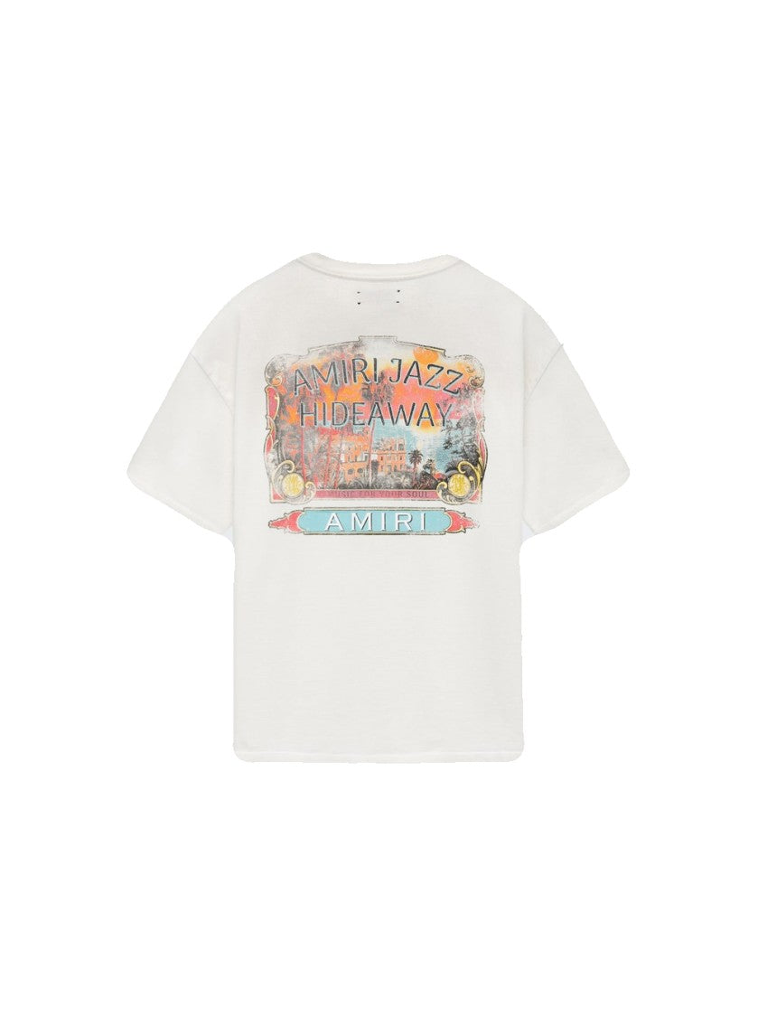 Amiri Jazz Hideaway Tee Ivory