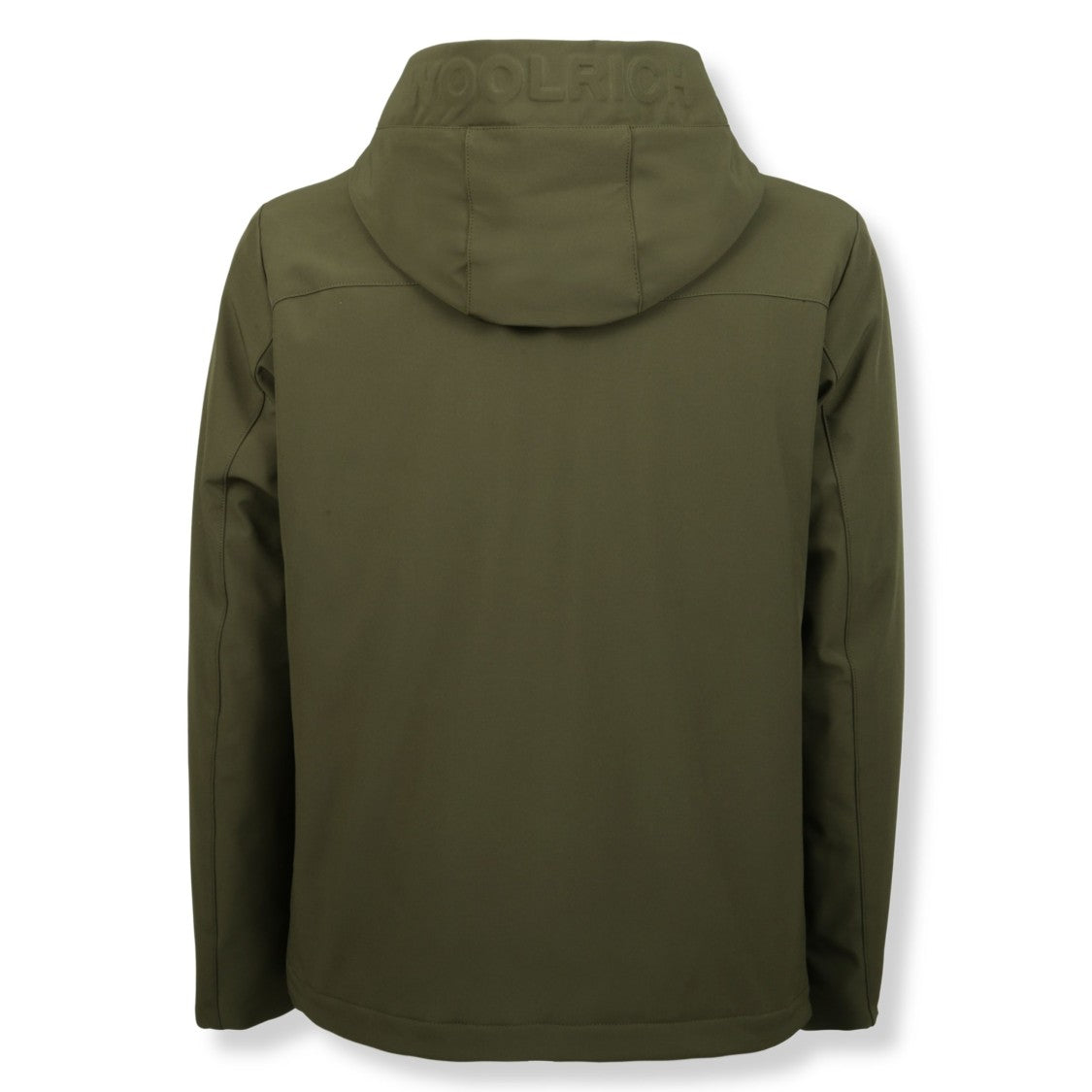 Woolrich Streamlined Soft-Shell Jacket With Fixed Hood