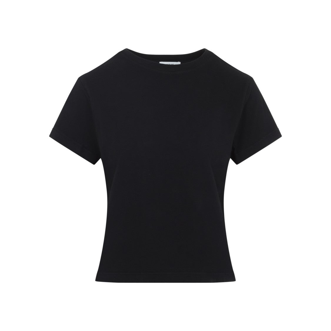 Agolde Minimalist Cropped T-Shirt In Regenerative Cotton